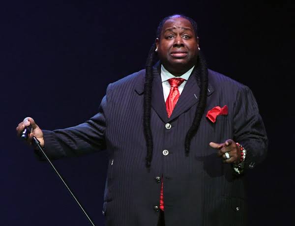 Bruce Bruce performing on tour